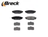 Bremsbelagsatz, Scheibenbremse Hinterachse BRECK 24271 00 702 10 Bild Bremsbelagsatz, Scheibenbremse Hinterachse BRECK 24271 00 702 10