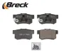 Bremsbelagsatz, Scheibenbremse Hinterachse BRECK 24434 00 704 00 Bild Bremsbelagsatz, Scheibenbremse Hinterachse BRECK 24434 00 704 00