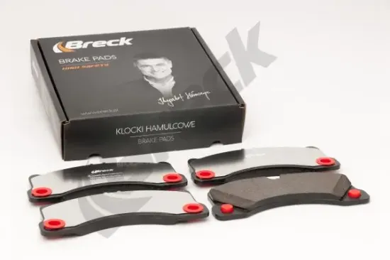 Bremsbelagsatz, Scheibenbremse Vorderachse BRECK 24553 00 553 00 Bild Bremsbelagsatz, Scheibenbremse Vorderachse BRECK 24553 00 553 00