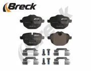 Bremsbelagsatz, Scheibenbremse BRECK 24578 00 702 00