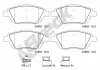 Bremsbelagsatz, Scheibenbremse BRECK 24883 00 702 00 Bild Bremsbelagsatz, Scheibenbremse BRECK 24883 00 702 00