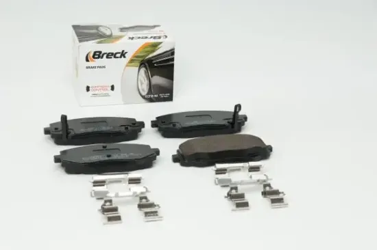 Bremsbelagsatz, Scheibenbremse Vorderachse BRECK 24910 00 702 00 Bild Bremsbelagsatz, Scheibenbremse Vorderachse BRECK 24910 00 702 00