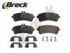 Bremsbelagsatz, Scheibenbremse Hinterachse BRECK 25163 00 553 00 Bild Bremsbelagsatz, Scheibenbremse Hinterachse BRECK 25163 00 553 00