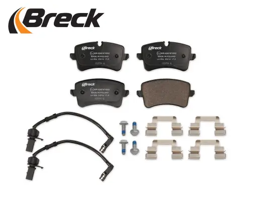 Bremsbelagsatz, Scheibenbremse Hinterachse BRECK 25214 00 554 10 Bild Bremsbelagsatz, Scheibenbremse Hinterachse BRECK 25214 00 554 10