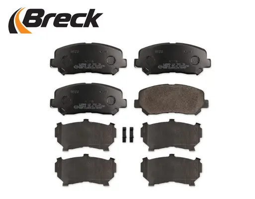 Bremsbelagsatz, Scheibenbremse Vorderachse BRECK 25564 00 701 00 Bild Bremsbelagsatz, Scheibenbremse Vorderachse BRECK 25564 00 701 00