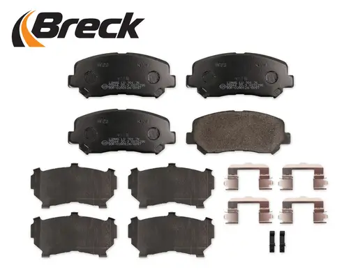 Bremsbelagsatz, Scheibenbremse Vorderachse BRECK 25564 00 701 10 Bild Bremsbelagsatz, Scheibenbremse Vorderachse BRECK 25564 00 701 10