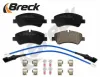 Bremsbelagsatz, Scheibenbremse BRECK 25603 00 703 10 Bild Bremsbelagsatz, Scheibenbremse BRECK 25603 00 703 10
