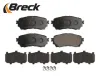 Bremsbelagsatz, Scheibenbremse Vorderachse BRECK 25725 00 701 00 Bild Bremsbelagsatz, Scheibenbremse Vorderachse BRECK 25725 00 701 00