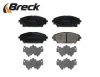 Bremsbelagsatz, Scheibenbremse Vorderachse BRECK 25875 00 701 00 Bild Bremsbelagsatz, Scheibenbremse Vorderachse BRECK 25875 00 701 00