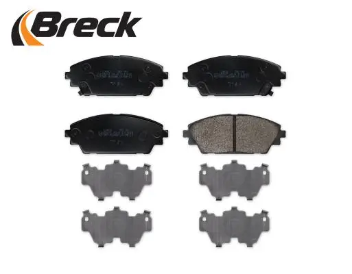 Bremsbelagsatz, Scheibenbremse Vorderachse BRECK 25875 00 701 00 Bild Bremsbelagsatz, Scheibenbremse Vorderachse BRECK 25875 00 701 00