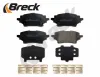 Bremsbelagsatz, Scheibenbremse Hinterachse BRECK 26153 00 704 00 Bild Bremsbelagsatz, Scheibenbremse Hinterachse BRECK 26153 00 704 00