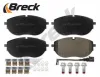 Bremsbelagsatz, Scheibenbremse Vorderachse BRECK 26270 00 703 00 Bild Bremsbelagsatz, Scheibenbremse Vorderachse BRECK 26270 00 703 00