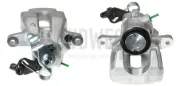 Bremssattel Hinterachse links hinter der Achse KAWE 343002