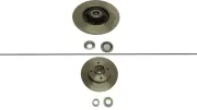 Bremsscheibe Hinterachse KAWE 61014 20