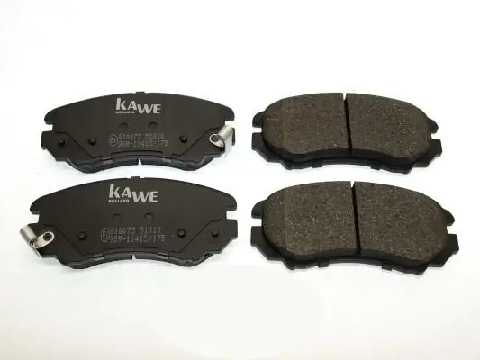 Bremsbelagsatz, Scheibenbremse Vorderachse KAWE 810073