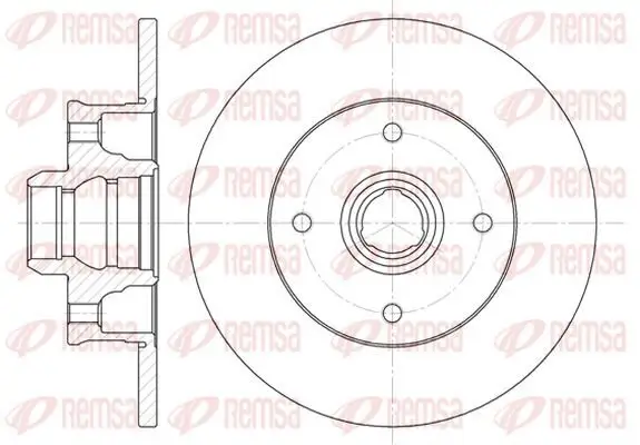 Bremsscheibe KAWE 6024 00