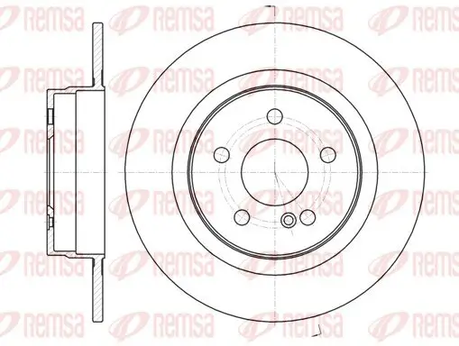 Bremsscheibe KAWE 61070 00