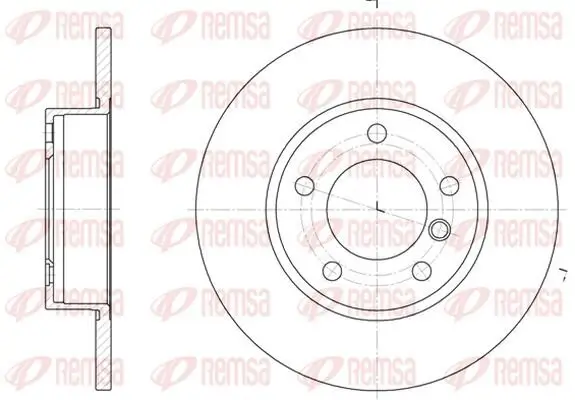 Bremsscheibe KAWE 6323 00