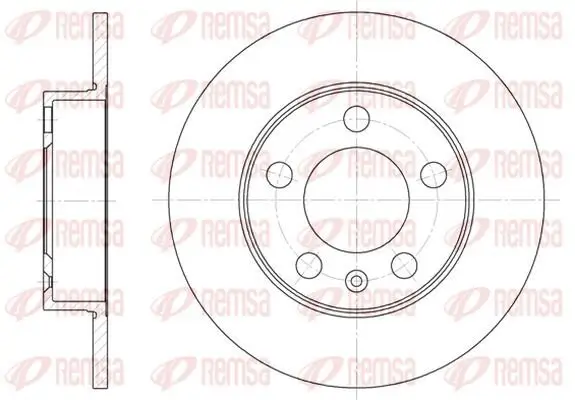 Bremsscheibe KAWE 6547 00