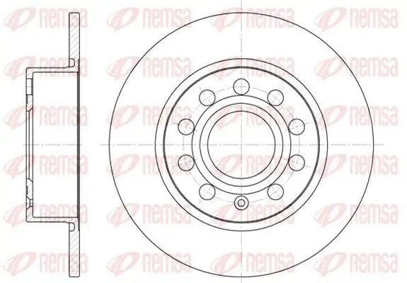 Bremsscheibe KAWE 6649 00