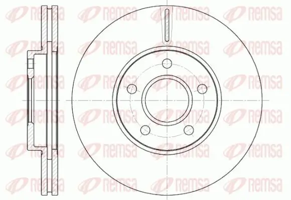 Bremsscheibe KAWE 6662 10