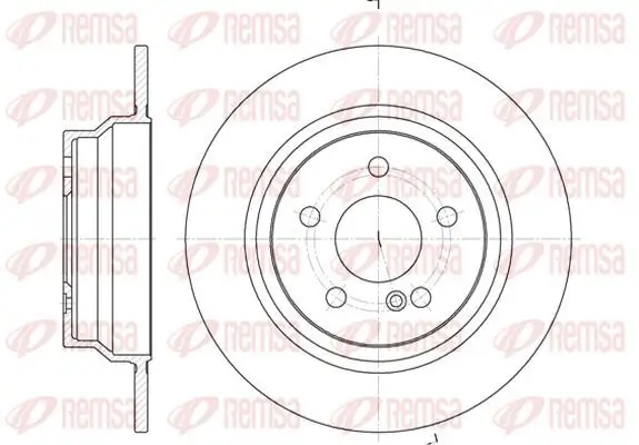 Bremsscheibe KAWE 6787 00