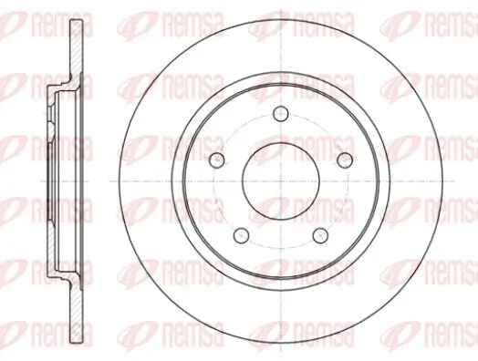 Bremsscheibe KAWE 61394 00