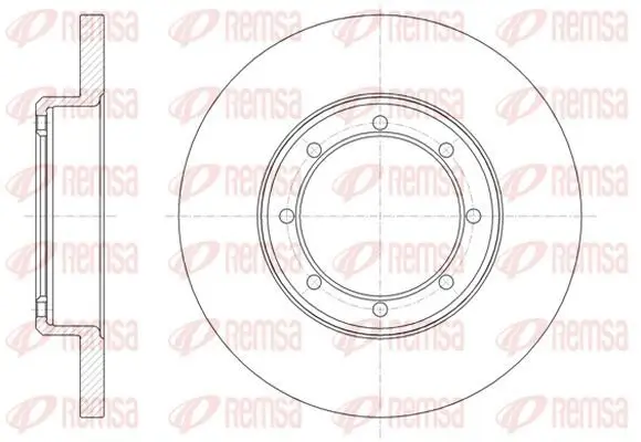 Bremsscheibe KAWE 61476 00