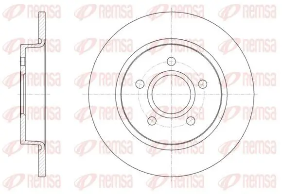 Bremsscheibe KAWE 61503 00