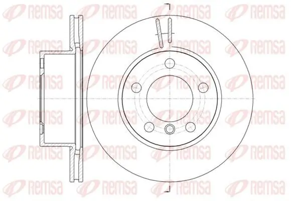 Bremsscheibe KAWE 61448 10