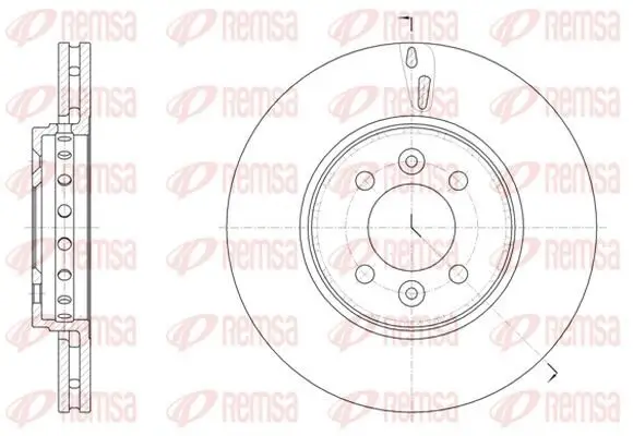 Bremsscheibe KAWE 61499 10