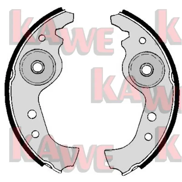 Bremsbackensatz KAWE 00890