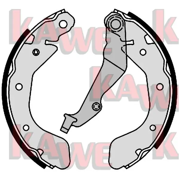Bremsbackensatz KAWE 01001