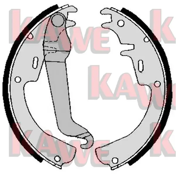 Bremsbackensatz KAWE 02540