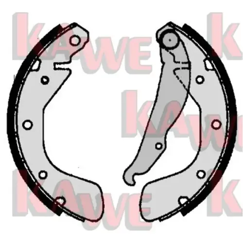 Bremsbackensatz KAWE 06790 Bild Bremsbackensatz KAWE 06790