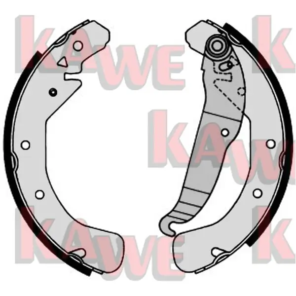 Bremsbackensatz KAWE 07200