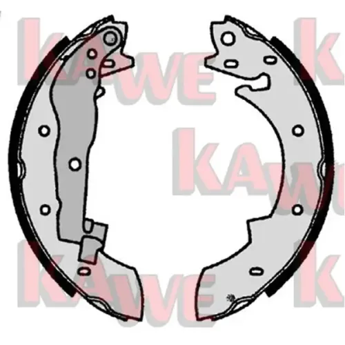 Bremsbackensatz KAWE 07350 Bild Bremsbackensatz KAWE 07350