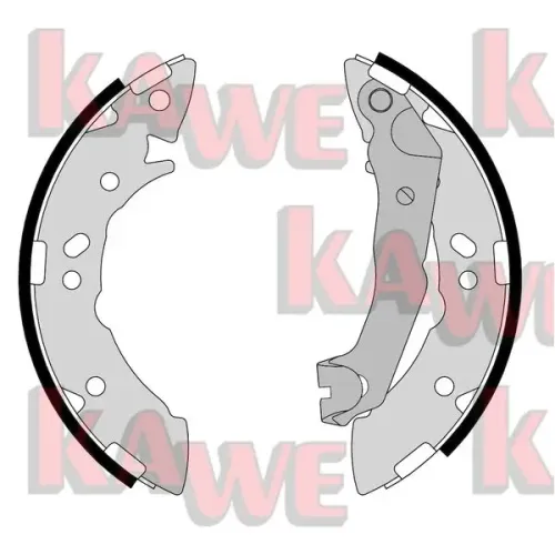 Bremsbackensatz KAWE 07710 Bild Bremsbackensatz KAWE 07710