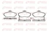 Bremsbelagsatz, Scheibenbremse Vorderachse KAWE 0337 02