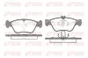 Bremsbelagsatz, Scheibenbremse Vorderachse KAWE 0586 00
