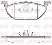 Bremsbelagsatz, Scheibenbremse Vorderachse KAWE 0633 00