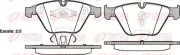 Bremsbelagsatz, Scheibenbremse Vorderachse KAWE 0857 10
