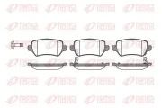 Bremsbelagsatz, Scheibenbremse Hinterachse KAWE 0957 02