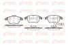 Bremsbelagsatz, Scheibenbremse Vorderachse KAWE 1030 01
