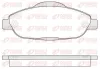 Bremsbelagsatz, Scheibenbremse Vorderachse KAWE 1323 00