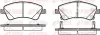 Bremsbelagsatz, Scheibenbremse Vorderachse KAWE 1341 02