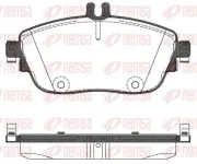 Bremsbelagsatz, Scheibenbremse Vorderachse KAWE 1485 08