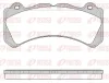 Bremsbelagsatz, Scheibenbremse Vorderachse KAWE 1502 10