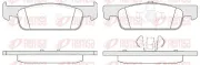 Bremsbelagsatz, Scheibenbremse Vorderachse KAWE 1540 00