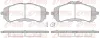 Bremsbelagsatz, Scheibenbremse Vorderachse KAWE 1559 00